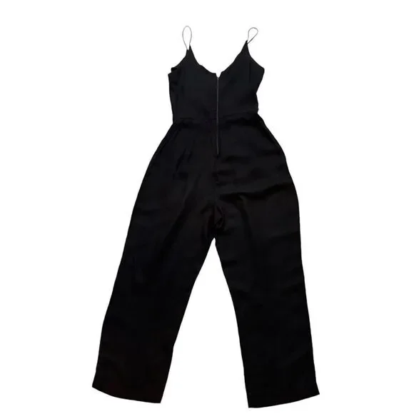 Vintage Ladies 80’s Avon Fashions Black Sleeveless Jumpsuit Size Medium‎ - Picture 5 of 12